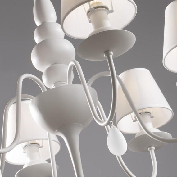 Люстра Freya FR5756-PL-06-W, фото , изображение 6